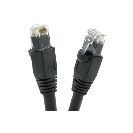 Bestlink Netware CAT6A UTP Ethernet Network Booted Cable- 35ft- Black 100762BK